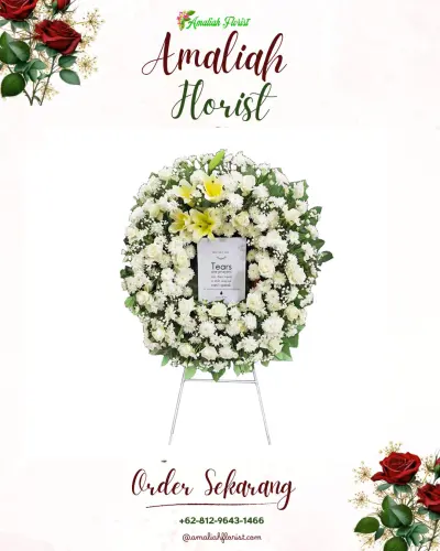 Krans Bunga Duka Cita di Penuktukan